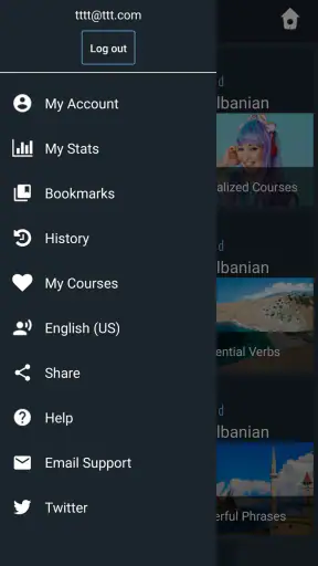 Μάθετε Αλβανικά στα Ελληνικά screenshot