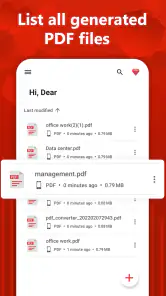 Μετατροπέας PDF: Εικόνα σε PDF screenshot