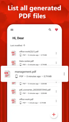 Μετατροπέας PDF: Εικόνα σε PDF screenshot
