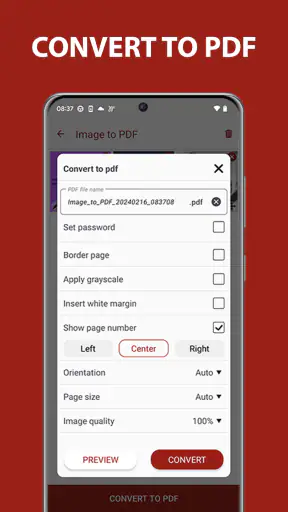 Μετατροπέας εικόνας σε PDF screenshot