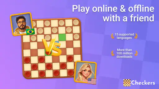 Ντάμα - online & offline screenshot
