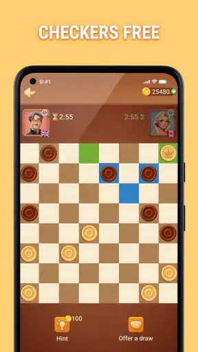 Ντάμα - online & offline screenshot