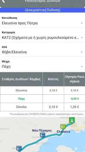 Ολυμπία Οδός screenshot