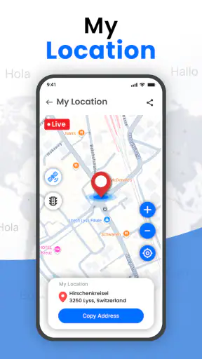 Πλοήγηση GPS - Easy Map Route screenshot