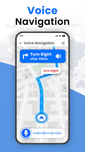 Πλοήγηση GPS - Easy Map Route screenshot