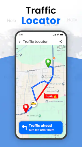 Πλοήγηση GPS - Easy Map Route screenshot