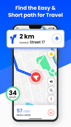 Πλοήγηση GPS: GPS, Χάρτες screenshot