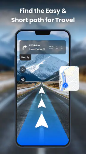 Πλοήγηση GPS: GPS, Χάρτες screenshot