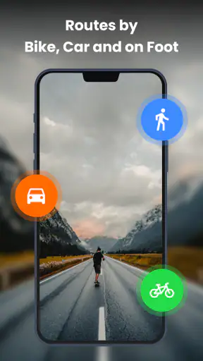 Πλοήγηση GPS: GPS, Χάρτες screenshot