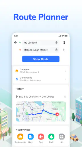 Πλοήγηση GPS: Φωνητικό GPS screenshot