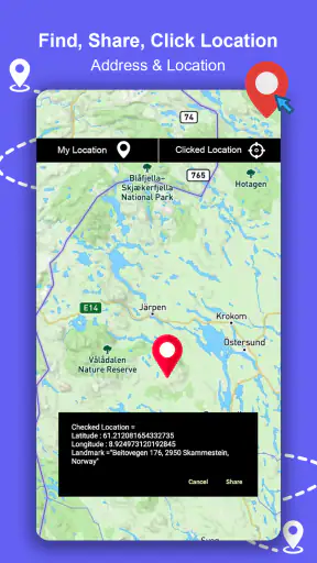 Πλοήγηση GPS χάρτες & διαδρομή screenshot