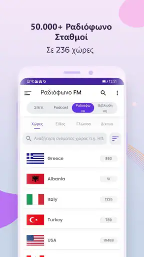 ραδιόφωνο FM screenshot