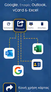 Σαρωτής επαγγελματικών καρτών screenshot