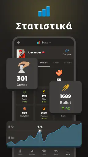Σκάκι · Παίξε και Μάθε screenshot