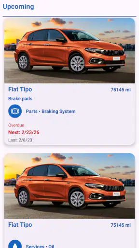 Συντήρηση Αυτοκινήτου screenshot