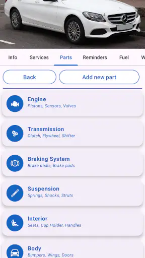 Συντήρηση Αυτοκινήτου screenshot