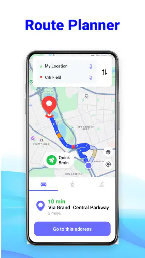 Σχεδιασμός διαδρομής GPS screenshot