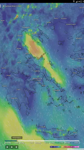 Σύστημα ΠΟΣΕΙΔΩΝ Καιρός screenshot