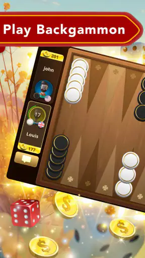 Τάβλι Online Backgammon screenshot