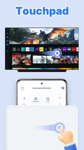 Τηλεχειριστήριο Samsung TV screenshot