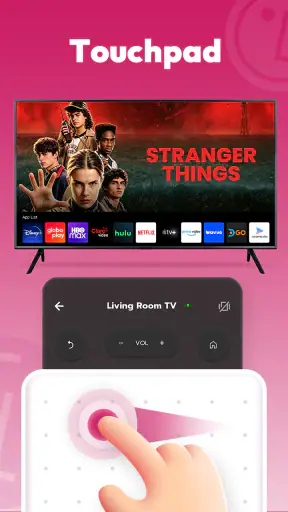 Τηλεχειριστήριο τηλεόρασης LG screenshot