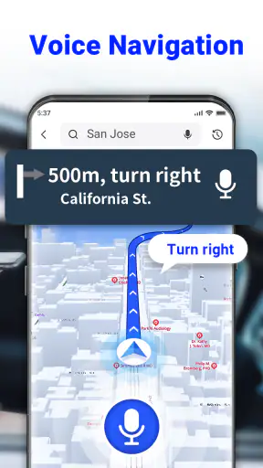 Φωνητική πλοήγηση GPS screenshot