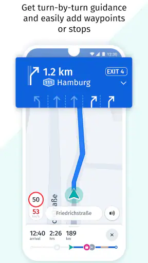 Χάρτες και πλοήγηση HERE WeGo screenshot