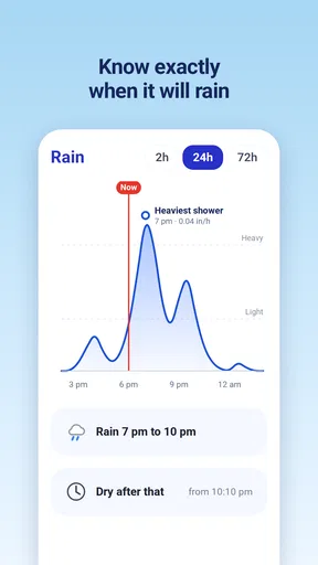 Weather & Rain Radar Forecast screenshot
