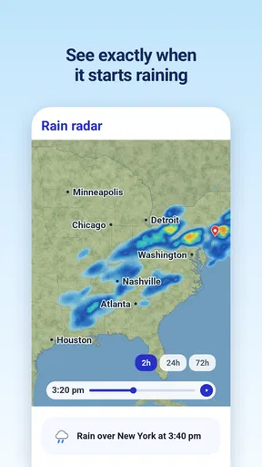 Weather & Rain Radar Forecast screenshot