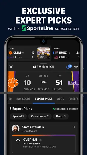 CBS Sports: Live Scores & News screenshot