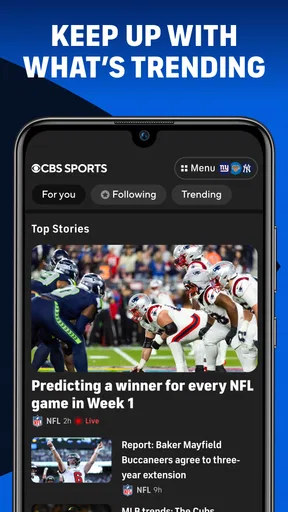 CBS Sports: Live Scores & News screenshot