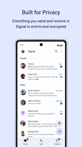 Signal Private Messenger screenshot