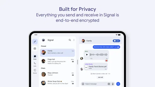 Signal Private Messenger screenshot