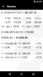 10bii Financial Calculator screenshot