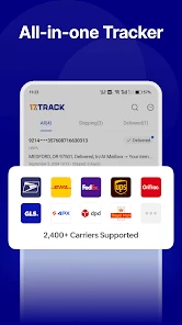 17TRACK Package Tracker screenshot