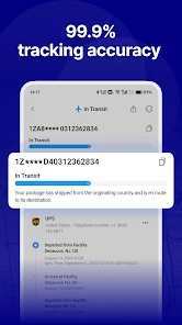 17TRACK Package Tracker screenshot