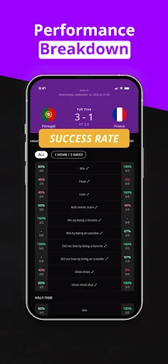 180Score Football Predictions screenshot