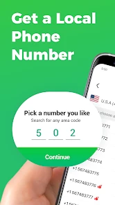 2nd Line - Second Phone Number screenshot