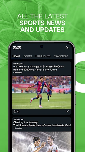 365Scores: Live Scores & News screenshot