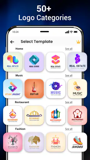 3D Logo Maker: AI Logo Creator screenshot