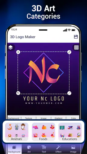 3D Logo Maker: AI Logo Creator screenshot
