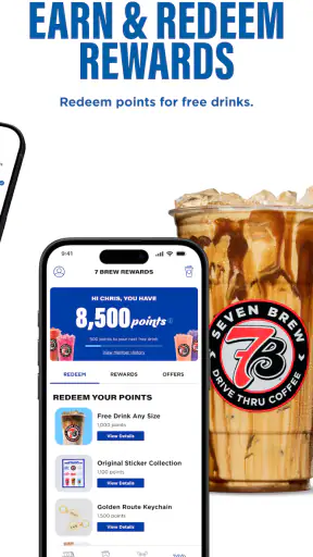 7 Brew Coffee screenshot