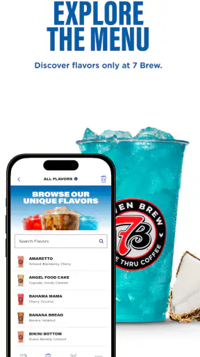7 Brew Coffee screenshot