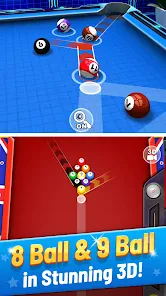 8 Ball Shoot It All - 3D Pool screenshot