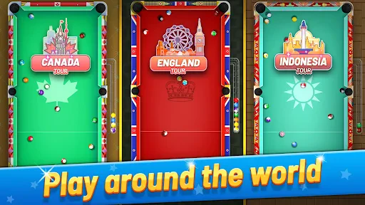 8 Ball Shoot It All - 3D Pool screenshot