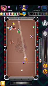 8 Ball Shoot It All - 3D Pool screenshot