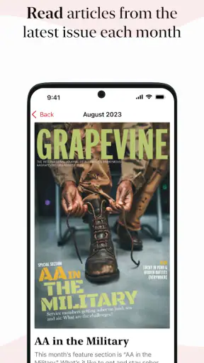 AA Grapevine screenshot