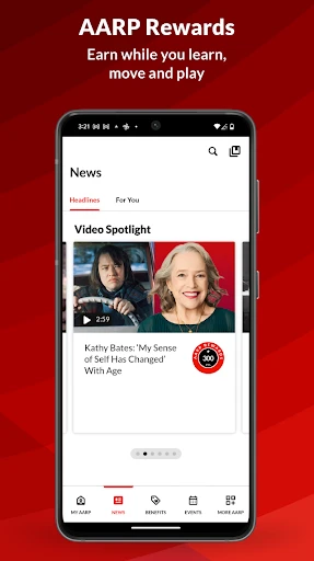 AARP Now screenshot