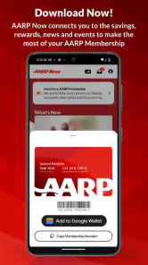 AARP Now screenshot