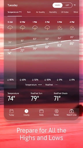 AccuWeather: Weather Radar screenshot